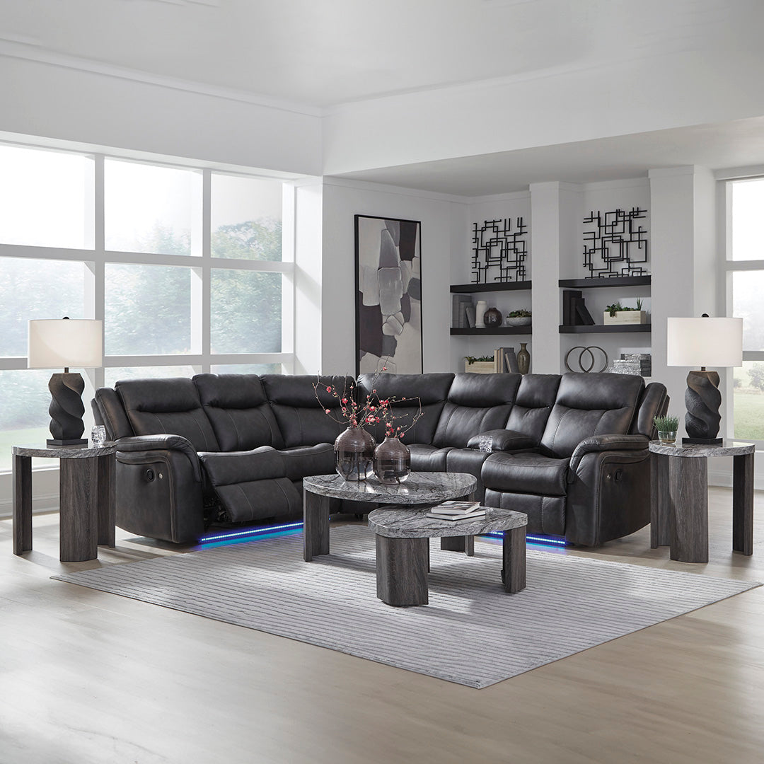 Perarrygin Reclining Sectional (2pc)