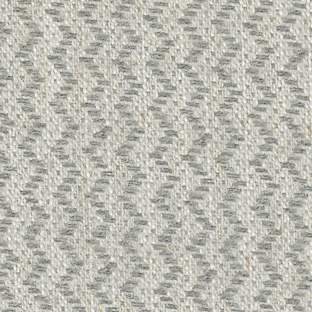 Textured gray patterned fabric swatch