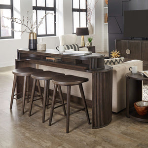 City View Console Table with Stools