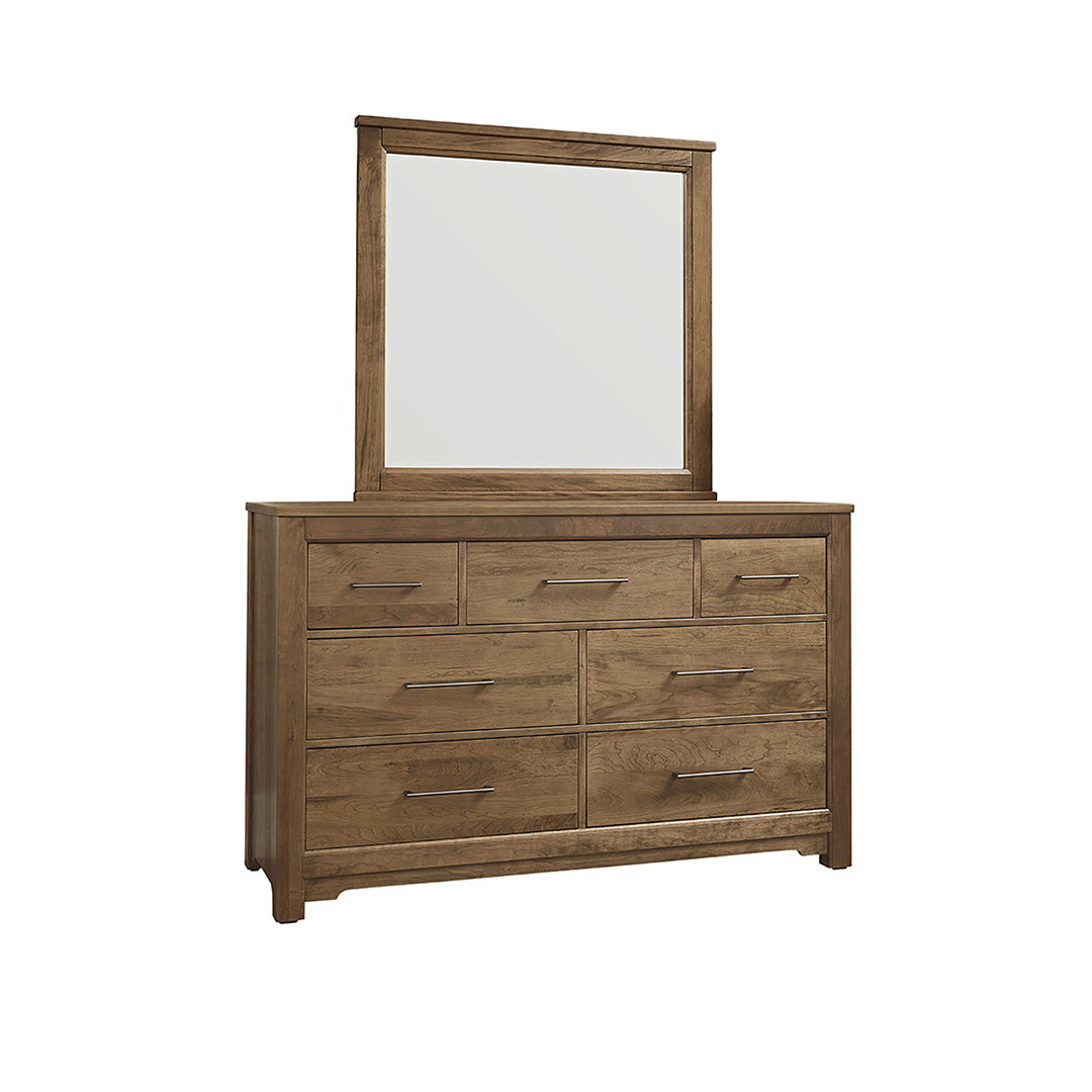 Crafted Cherry Dresser with Mirror