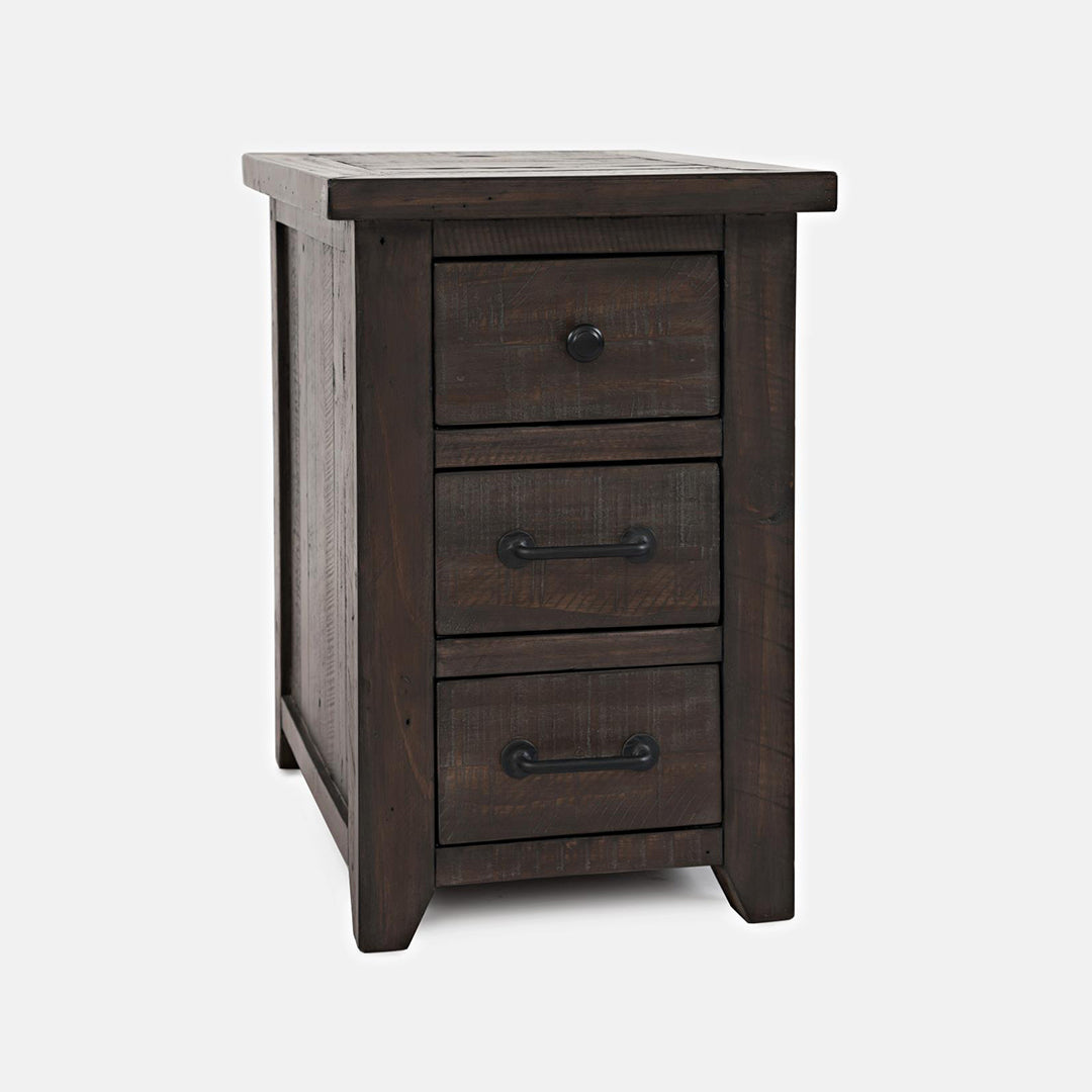 Madison County Power Side Table