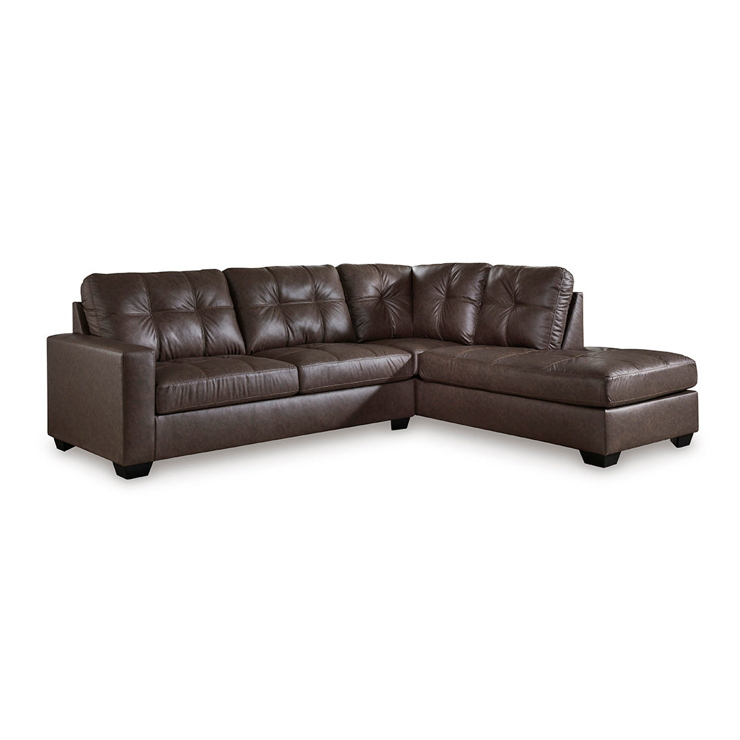 Barlin Mills Right Chaise Sectional with Ottoman