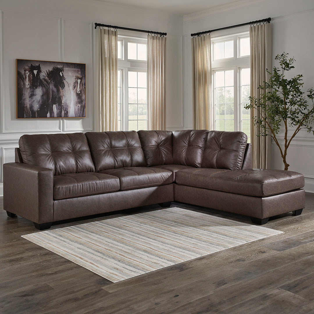 Barlin Mills Sectional with Right Chaise