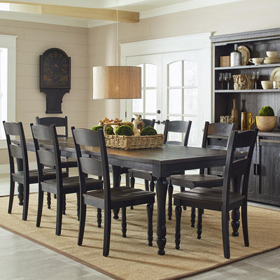 Madison County Dining Set in black from Jofran