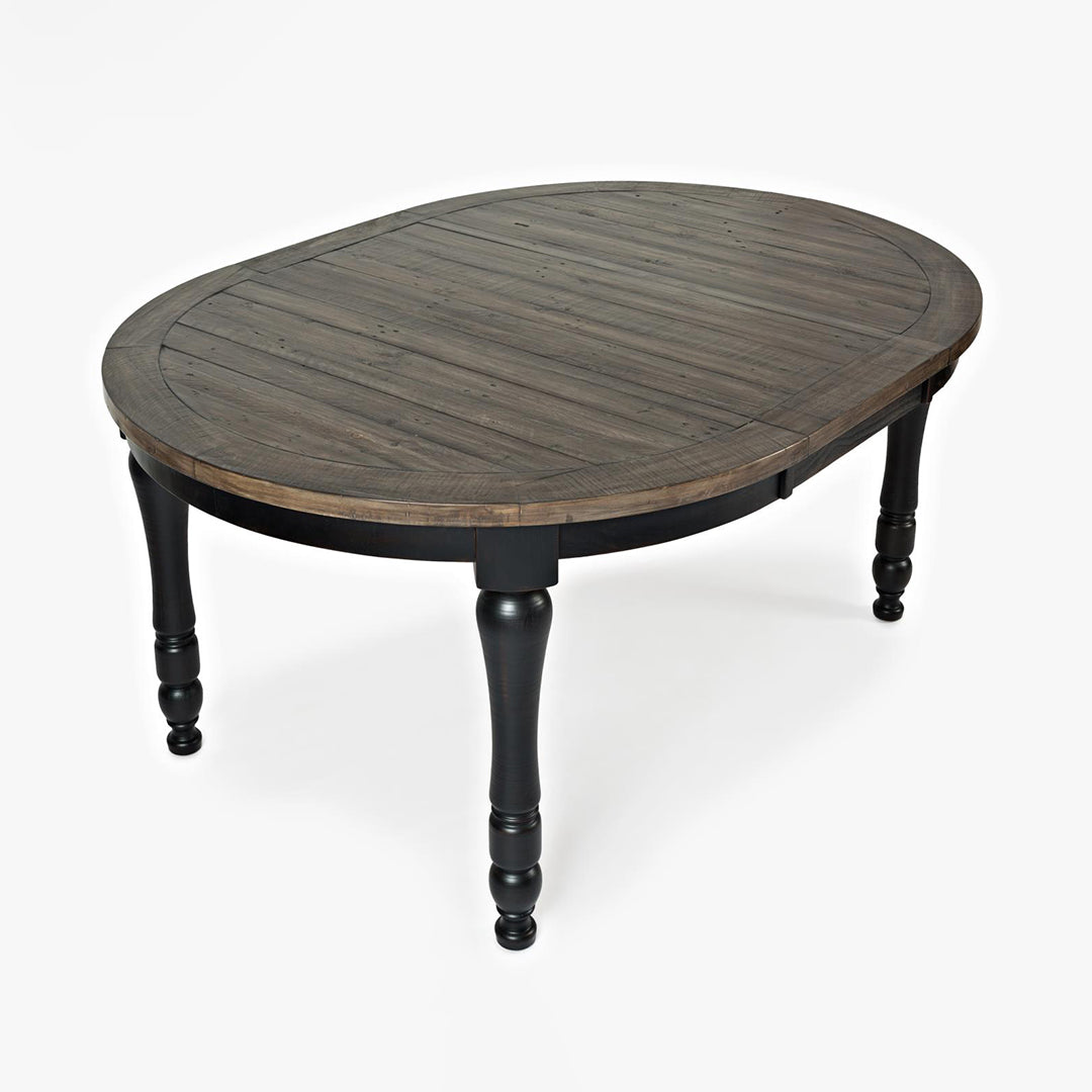 Madison County Oval Dining Table - Black