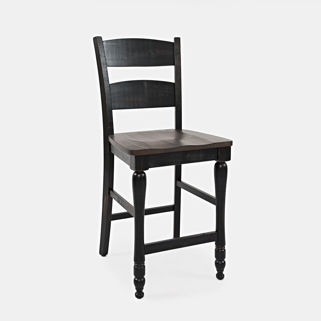 Madison County Counter Dining Set - Black