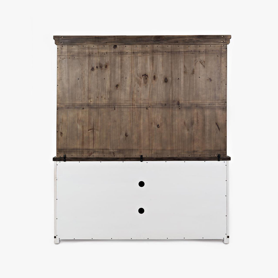 Madison County Server and Hutch - White