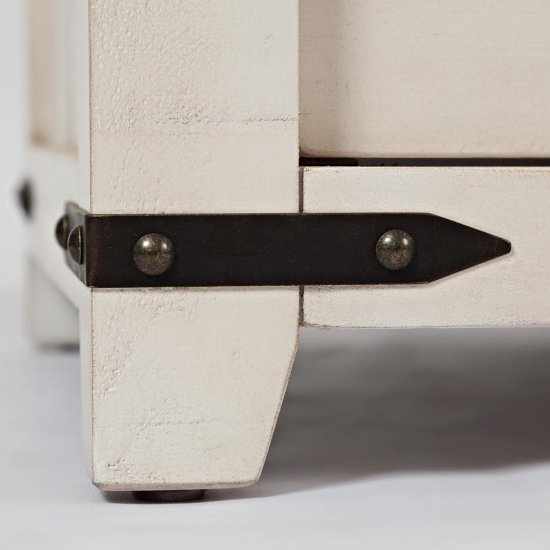 Madison County Server and Hutch - White