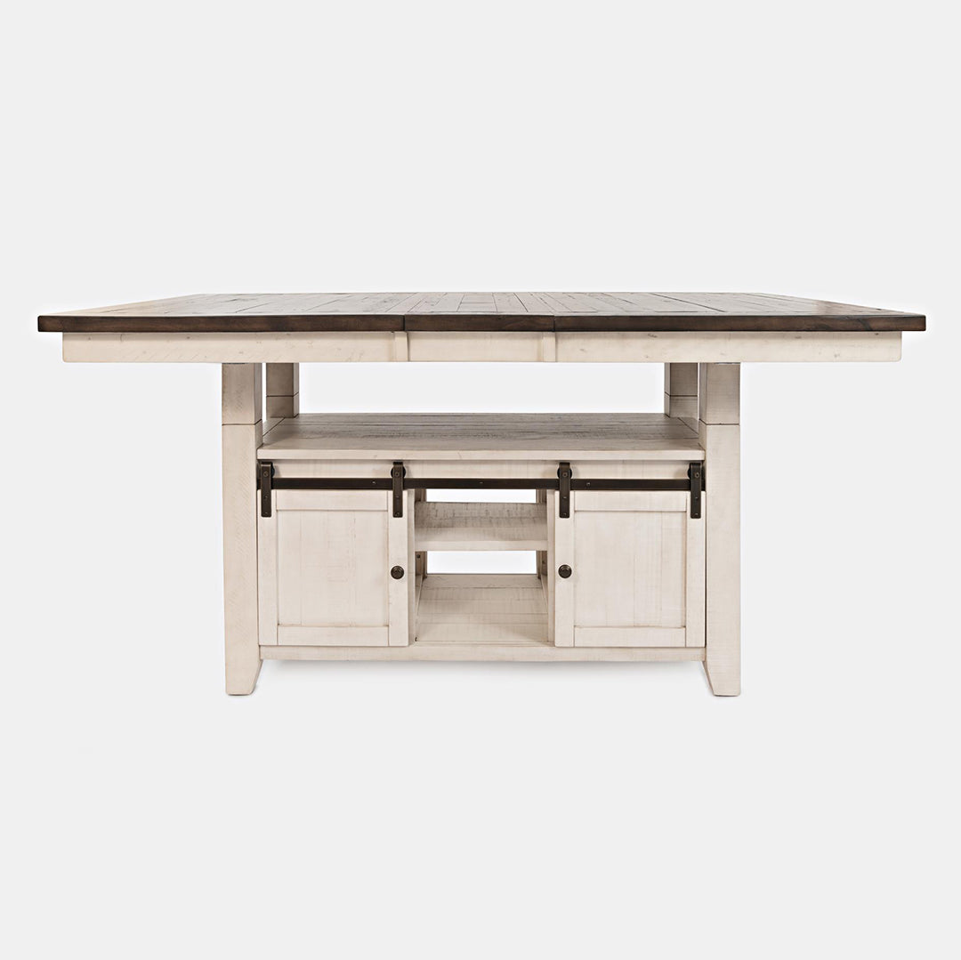 Madison County High-Low Table - White