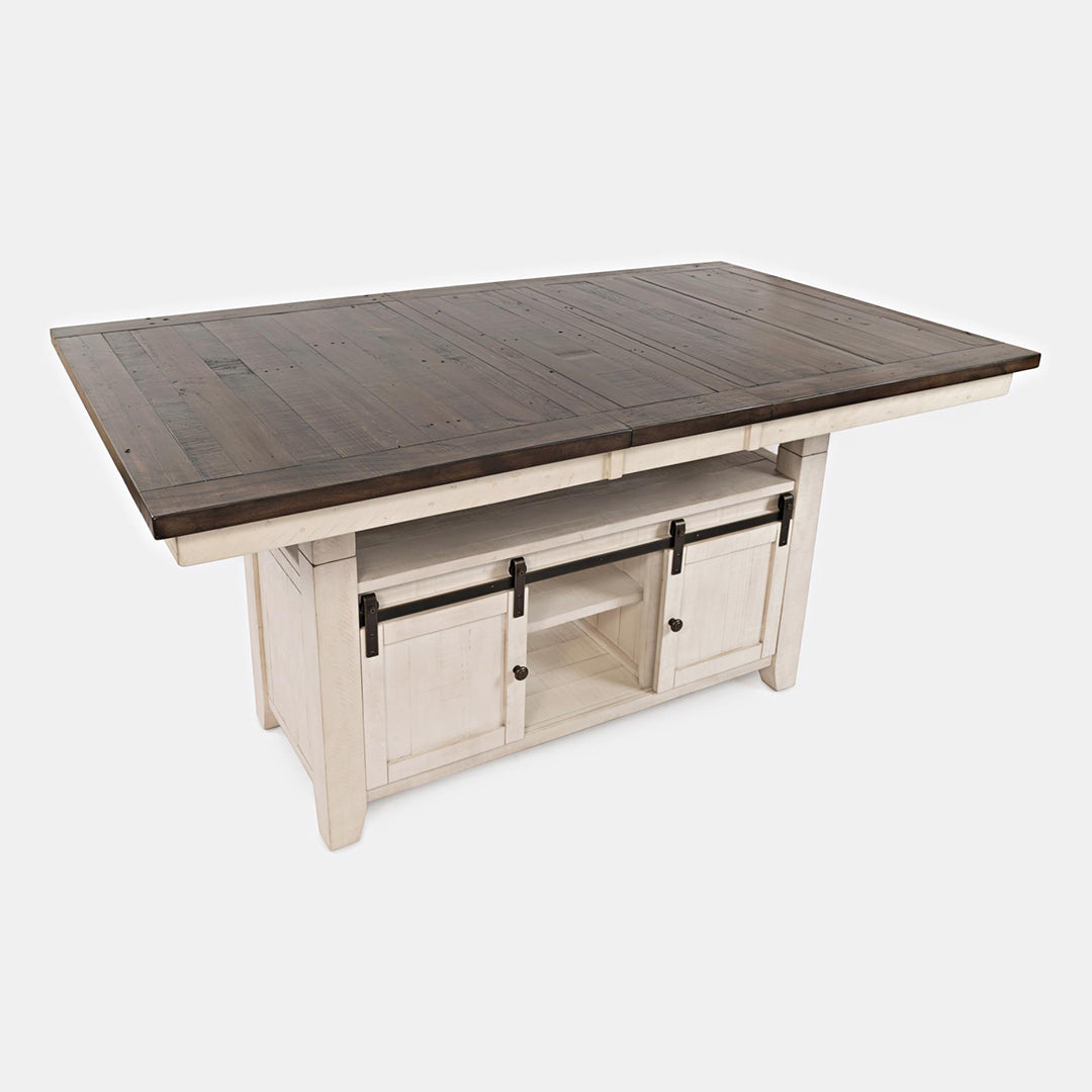 Madison County Counter Dining Set - White