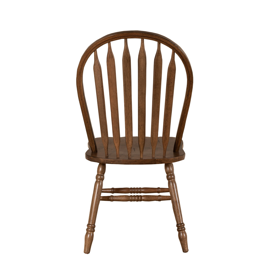 Carolina Crossing Windsor Side Chair - Honey