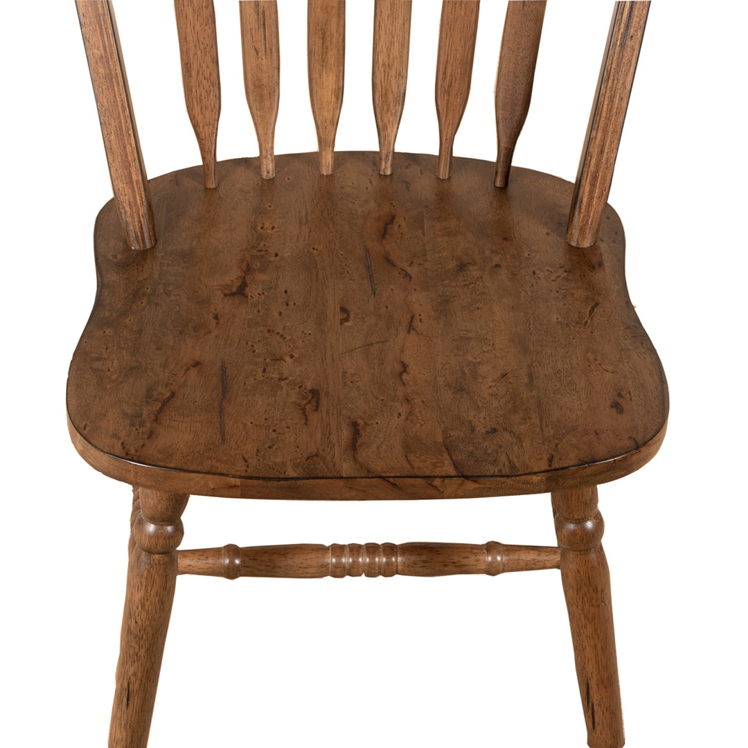Carolina Crossing Windsor Side Chair - Honey