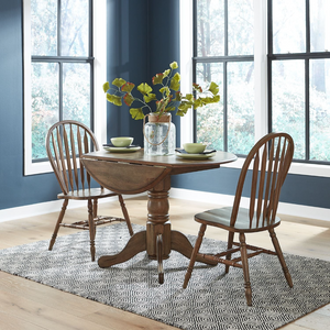 Carolina Crossing Drop Leaf Dining Set (3pc)