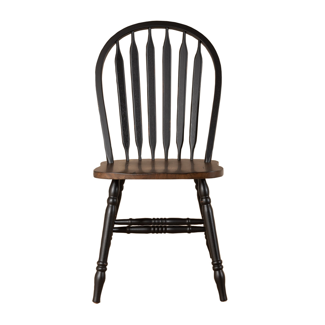 Carolina Crossing Windsor Side Chair - Black