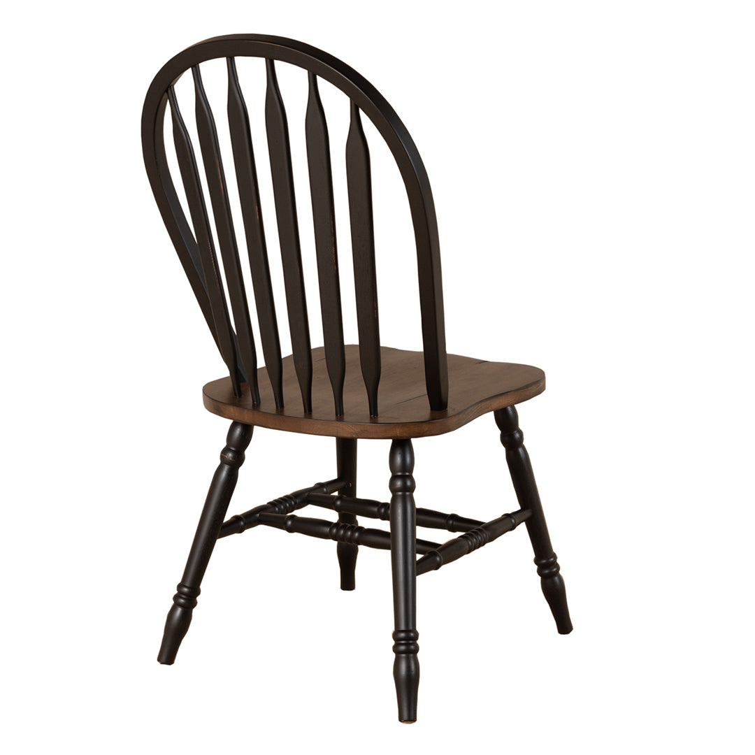 Carolina Crossing Windsor Side Chair - Black