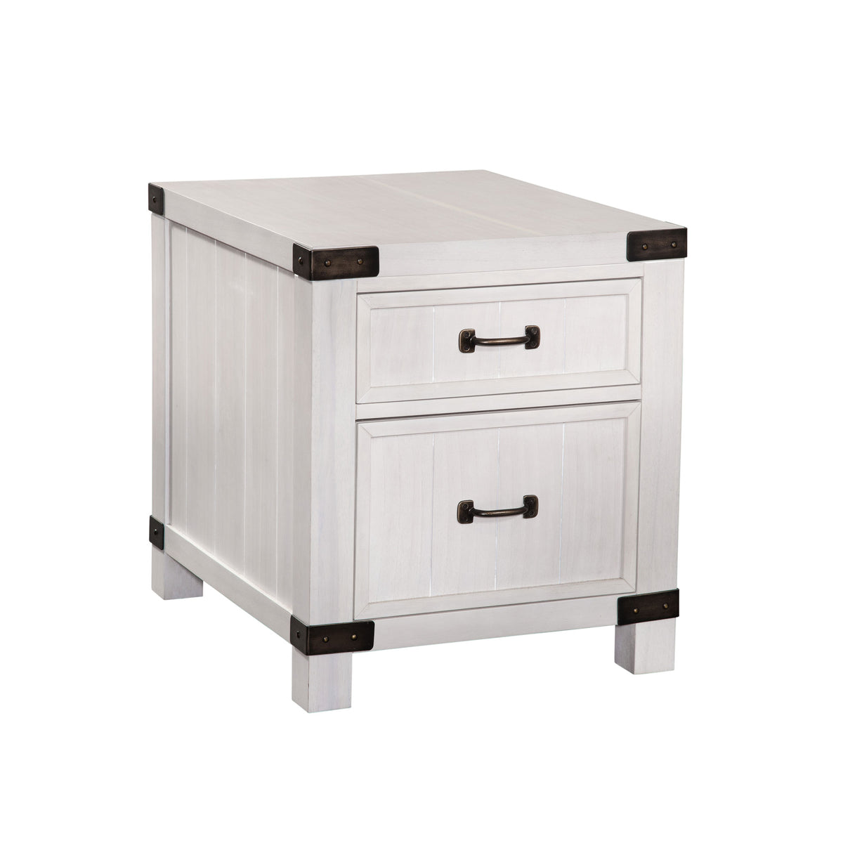 Country Lane File Cabinet End Table