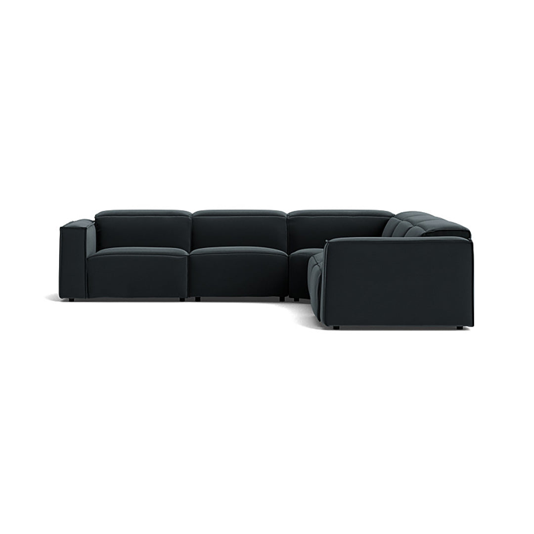 Joybird dark gray sectional sofa