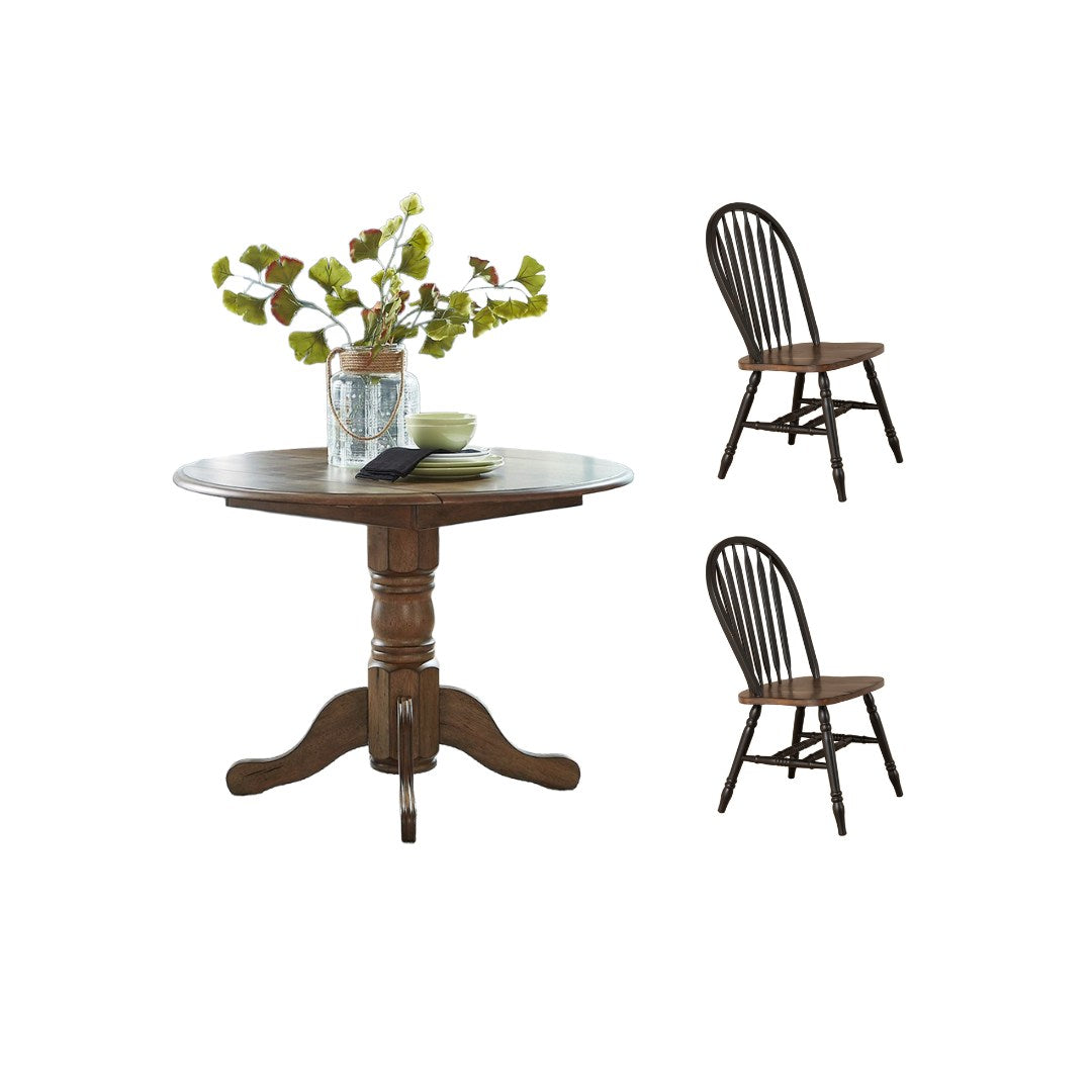 Carolina Crossing Drop Leaf Dining Set (3pc)