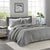 Keaton Gray Coverlet Set