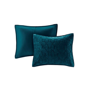 Harper Teal Coverlet Set