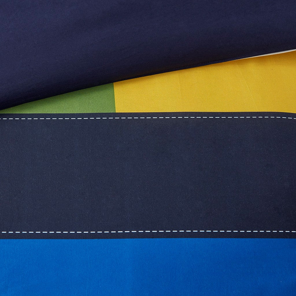 Morris Stripe Comforter Set