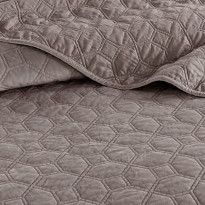 Harper Taupe Coverlet Set