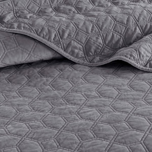 Harper Gray Coverlet Set