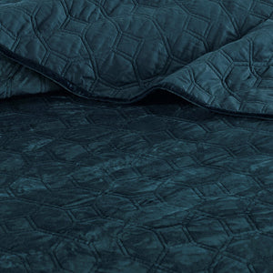 Harper Teal Coverlet Set