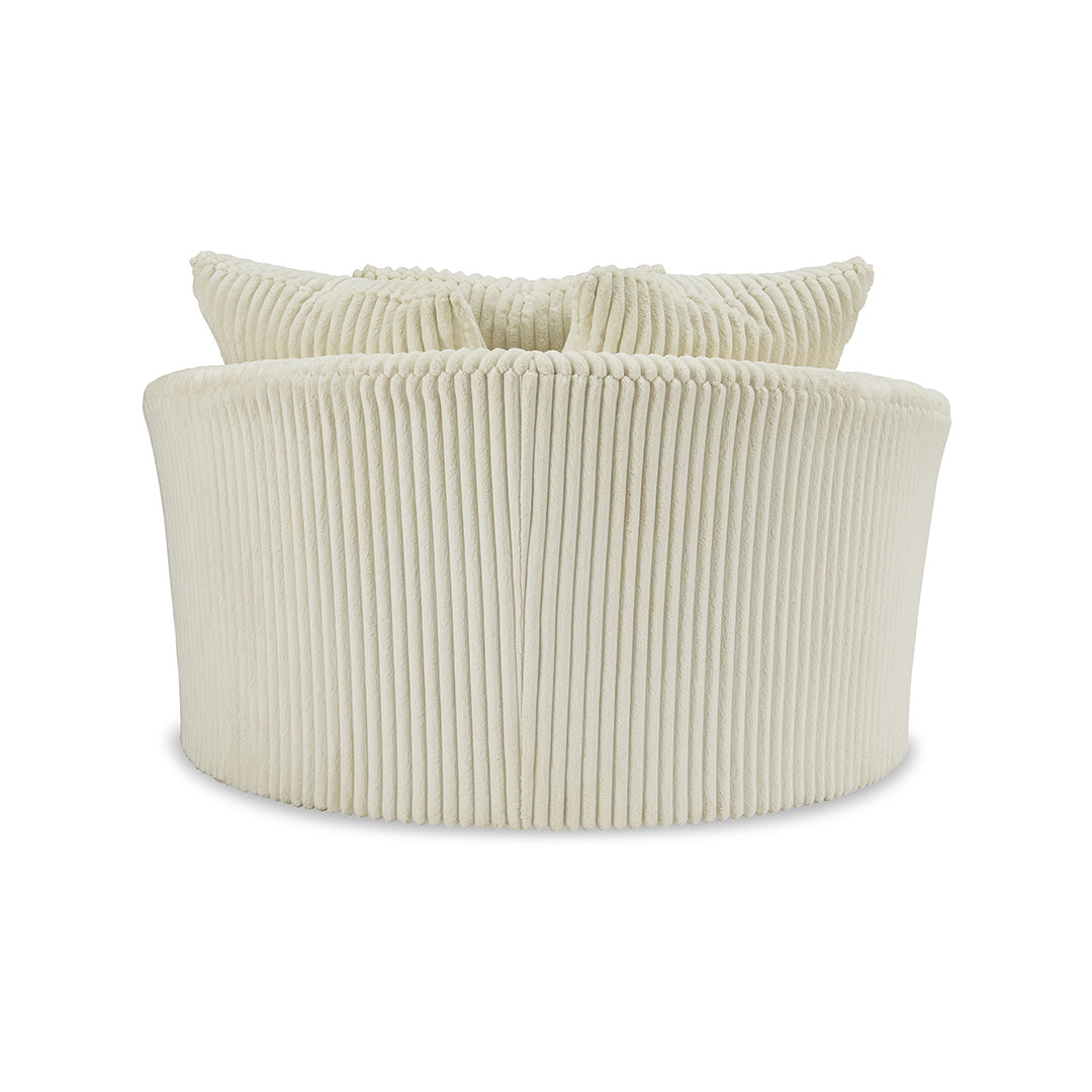 Sillón giratorio extragrande Lindyn 