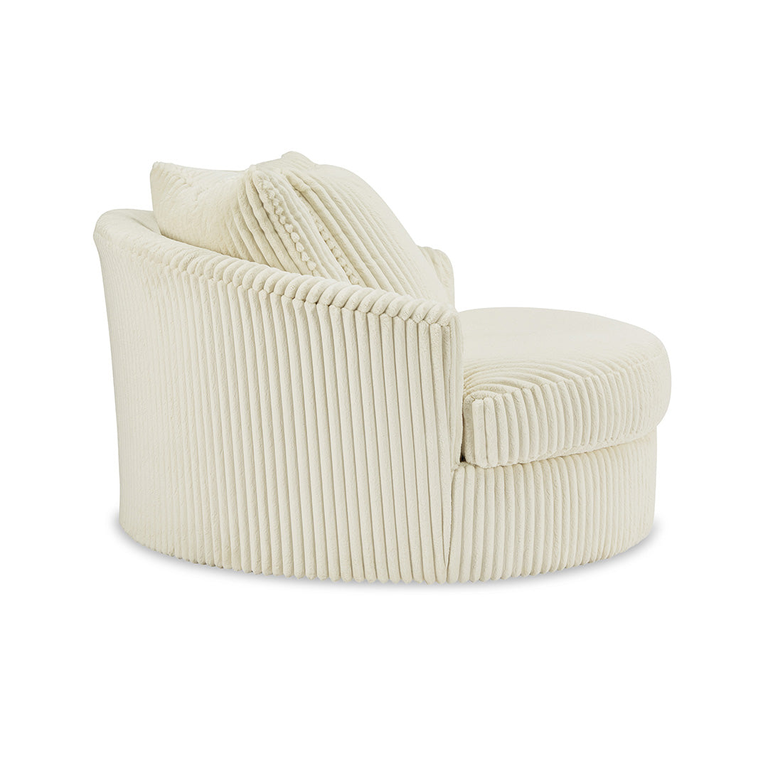 Sillón giratorio extragrande Lindyn 