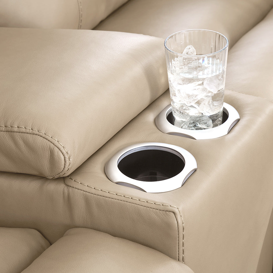 Grace Leather Zero-G Power Reclining Loveseat