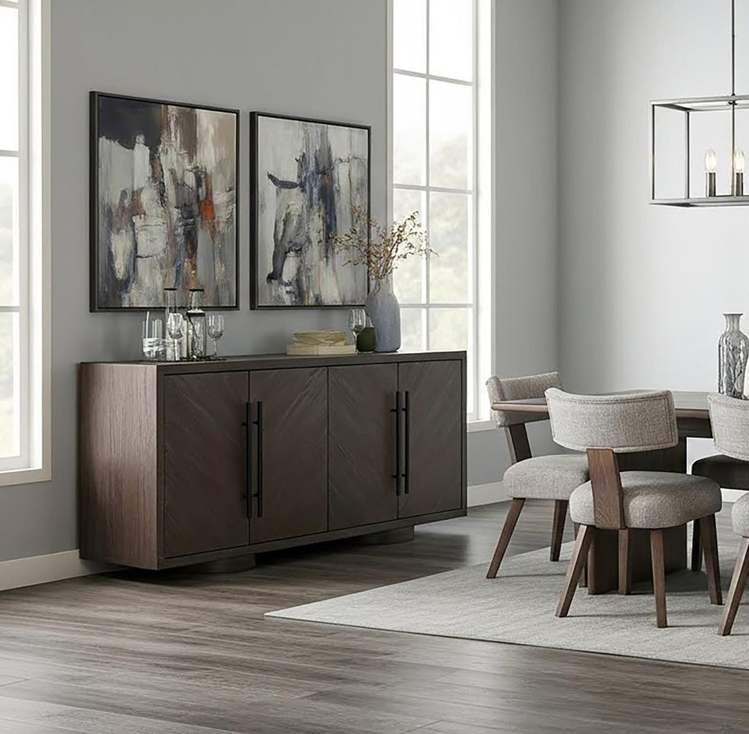 Malibu Server from Sunny Designs, Inc. in Brown Veneer - Alternate angle
