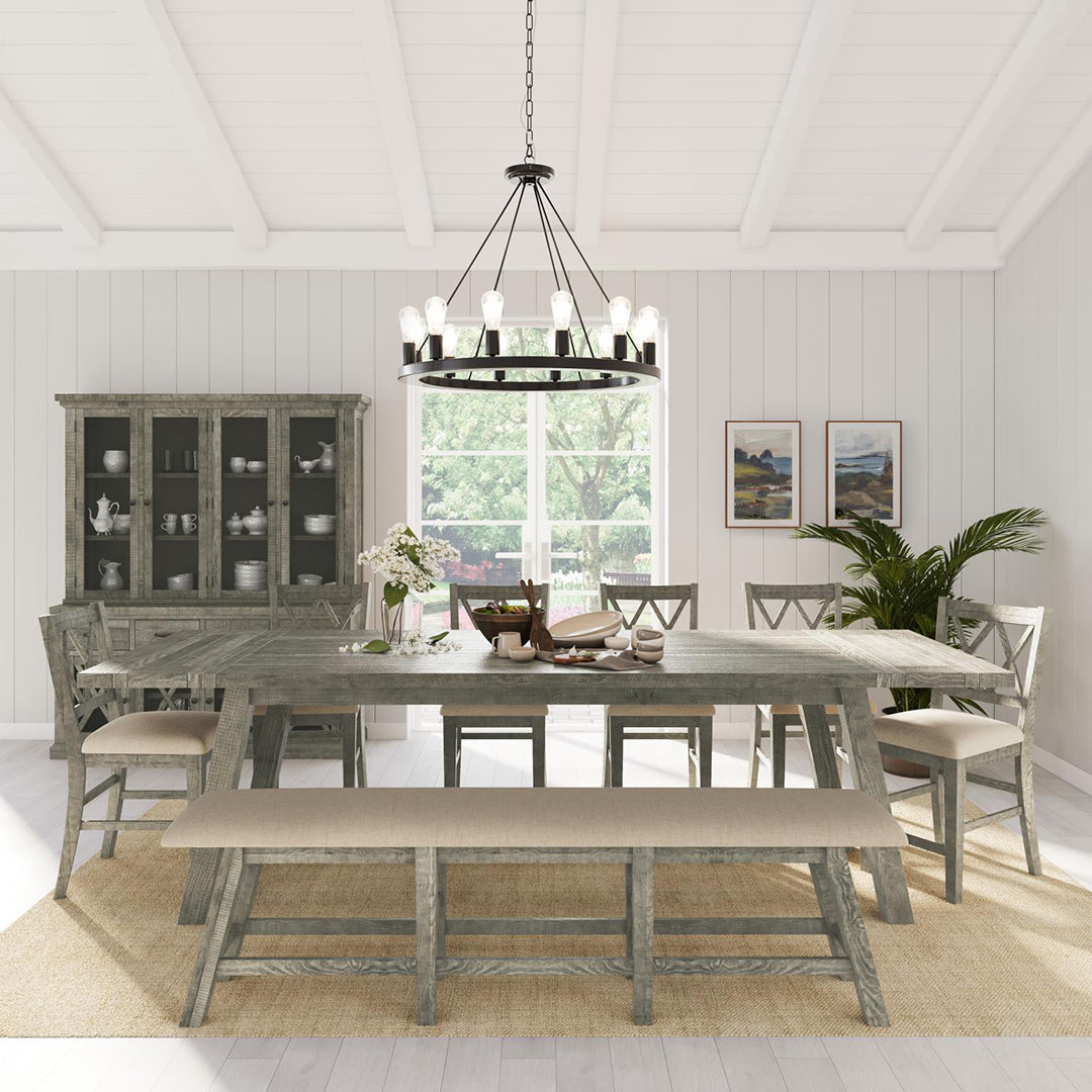 Telluride Driftwood Counter Stool