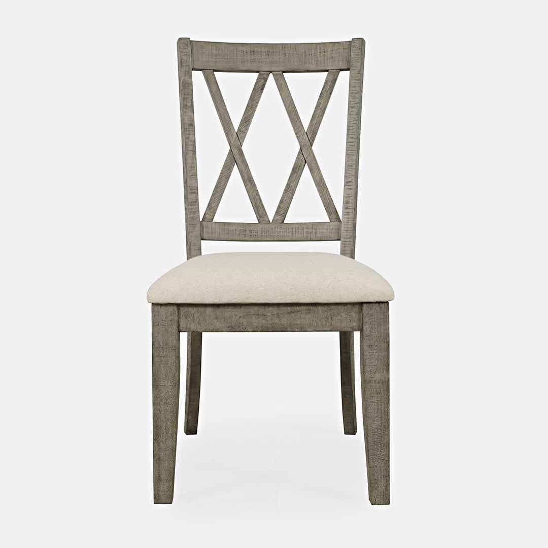 Telluride Driftwood X-Back Dining Set (5pc)