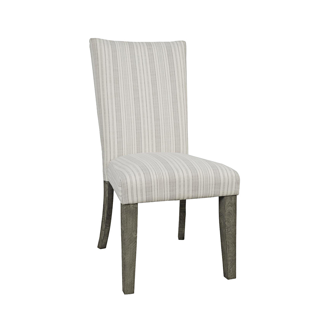 Telluride Driftwood Upholstered Dining Set (5pc)