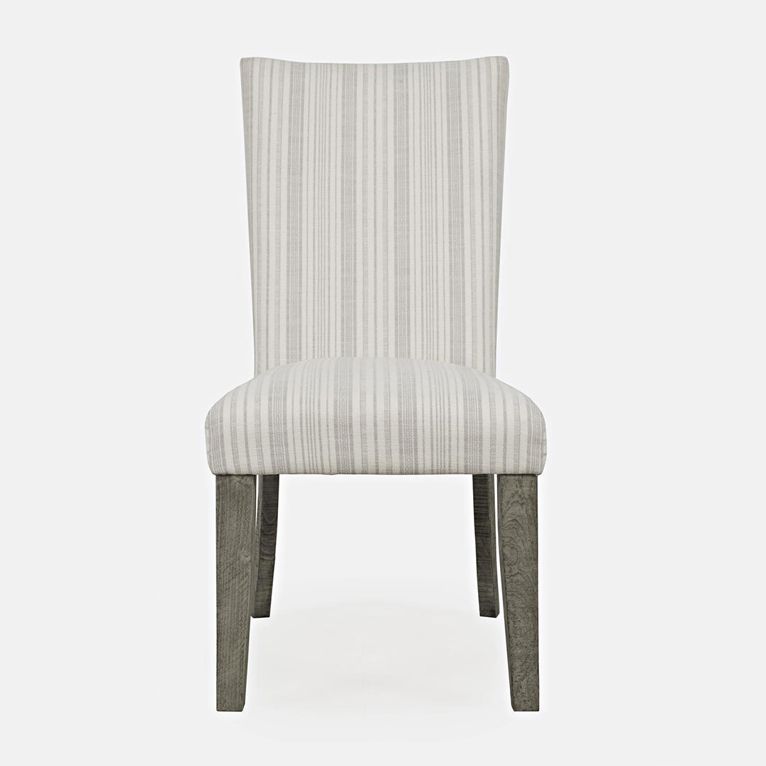 Telluride Driftwood Upholstered Dining Set (5pc)