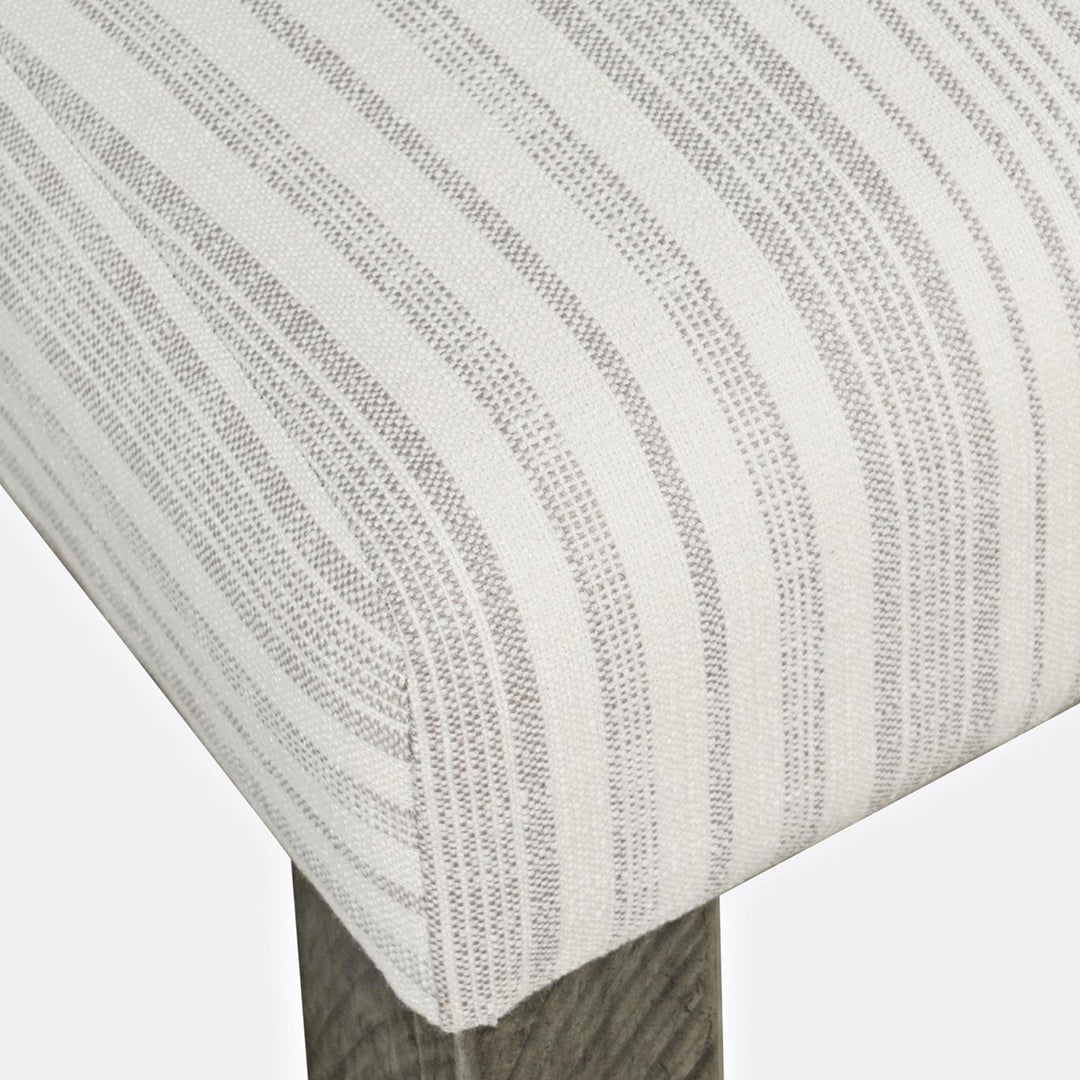 Telluride Driftwood Upholstered Dining Set (5pc)