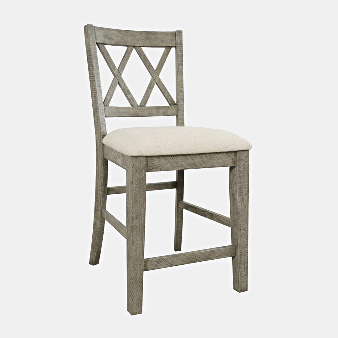 Telluride Driftwood Counter Stool