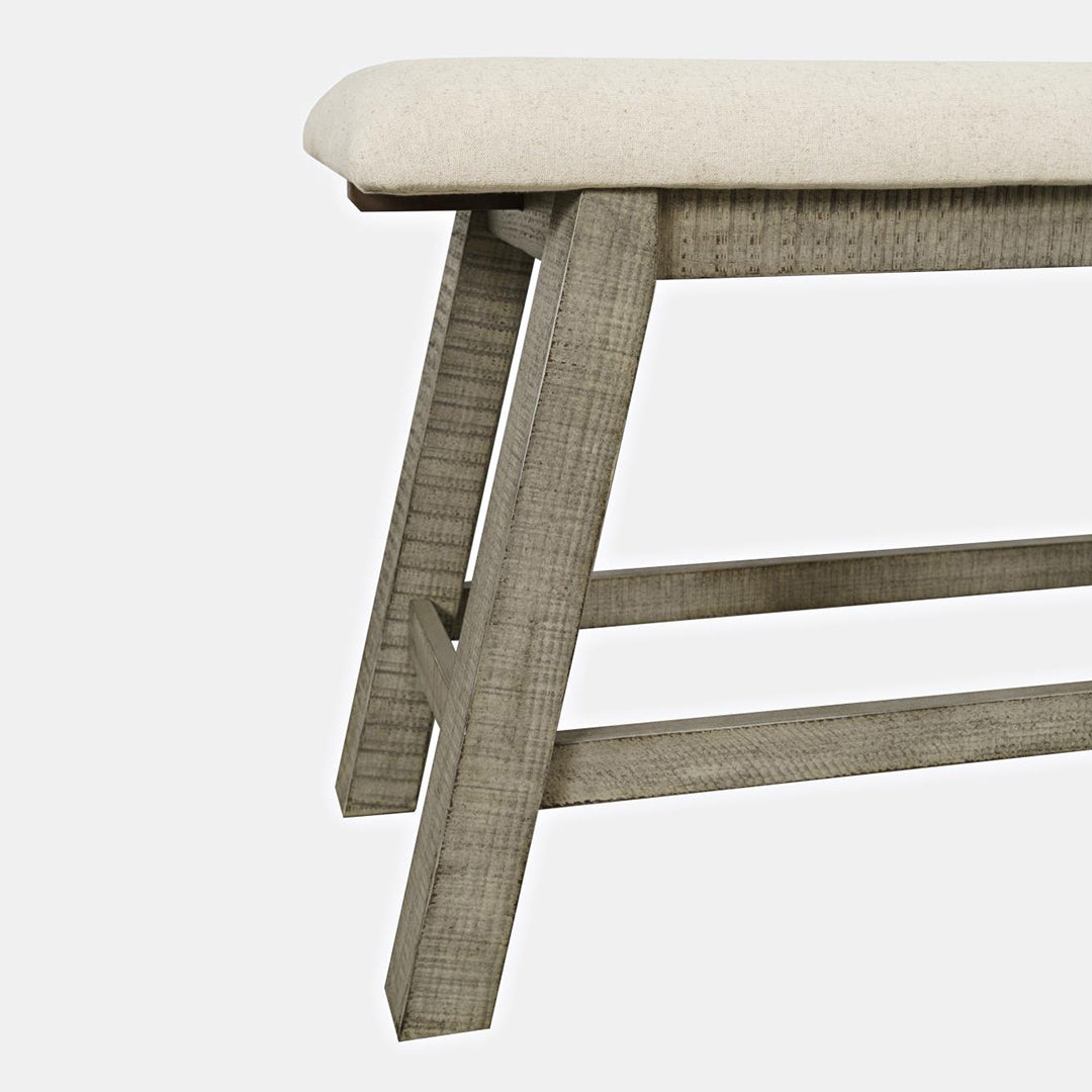 Telluride Driftwood Counter Bench