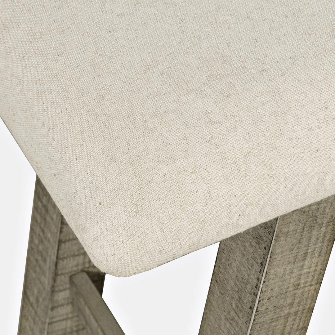 Telluride Driftwood Counter Bench