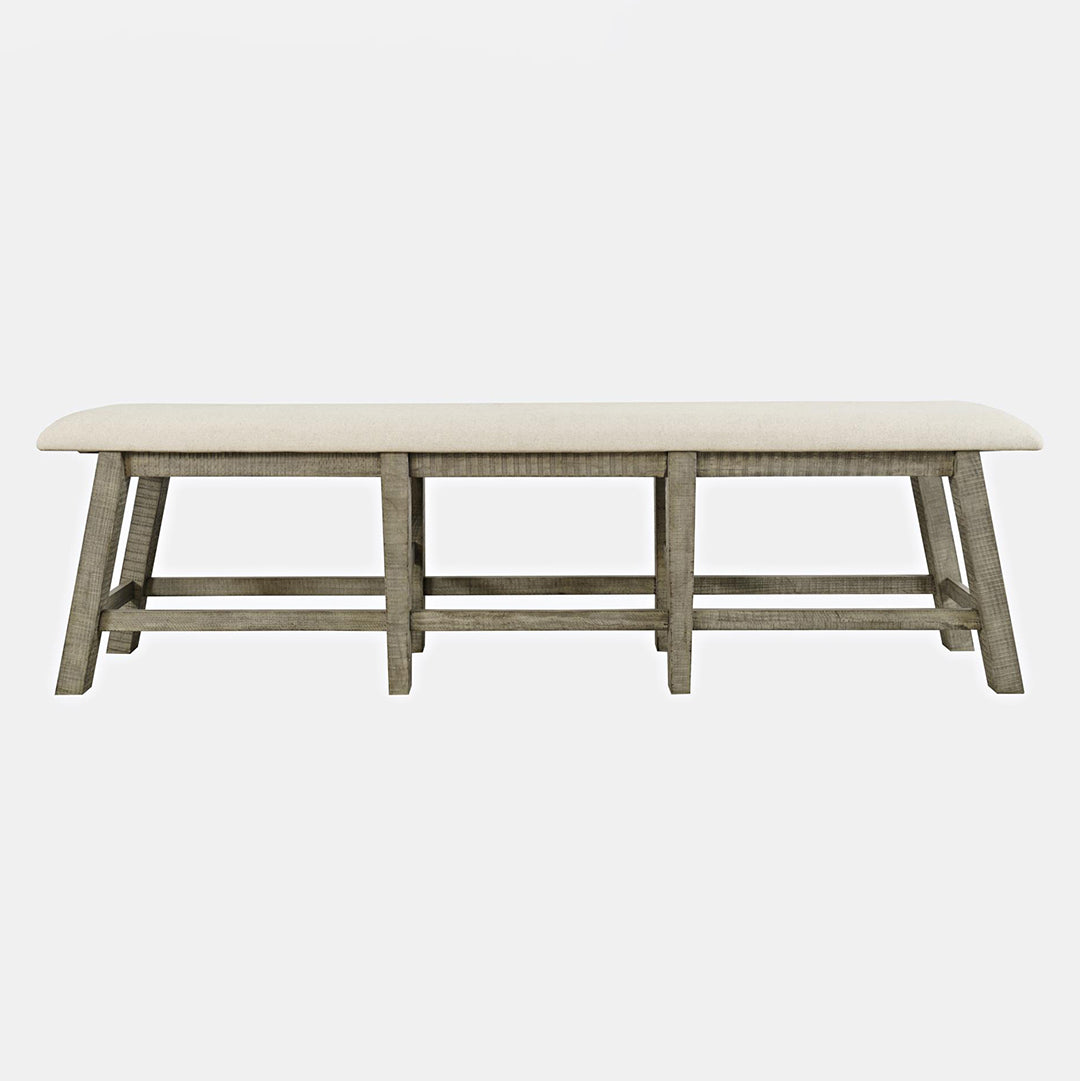 Telluride Driftwood Counter Bench