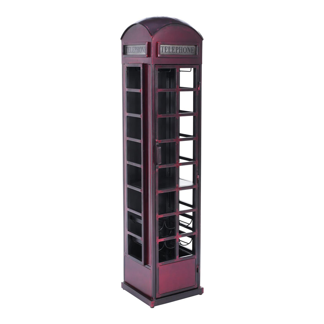 Vintage Phone Booth Bar