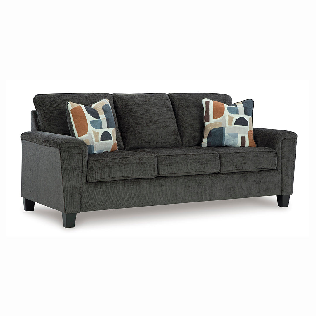 Erinslane sofa by Ashley Furniture with clean-lined design and accent pillows