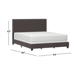 Willow Upholstered Bed - Queen