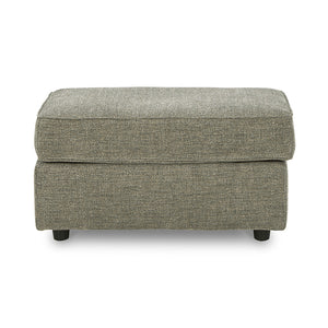 Cascilla Ottoman - Pewter