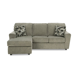 Cascilla Sofa Chaise - Pewter