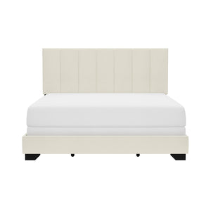 Channel Upholstered Bed - Queen