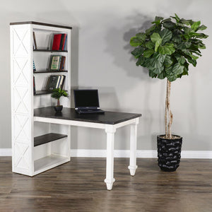 Carriage House Desk with Bookcase