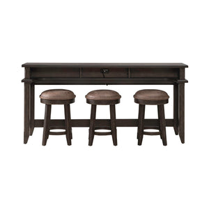 Paradise Valley Console Table with Stools (3pc)