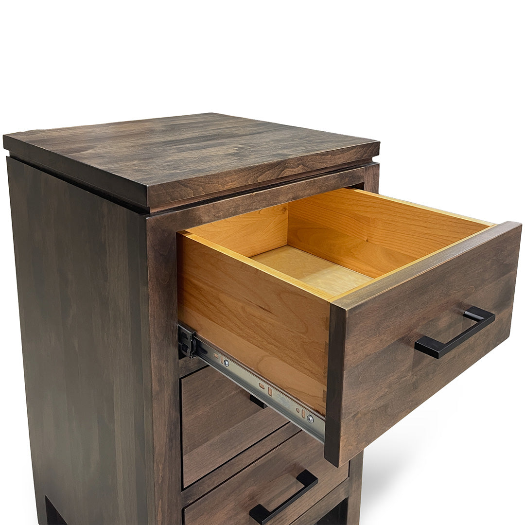 2 West Nightstand - Brown